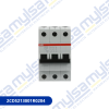 Thumbnail INTERRUPTOR TERMOMAGNETICO DE RIEL DIN 3P 20A CURVA C - 6KA (898)0
