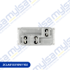 Thumbnail MODULO TOMA ITALIANO 3 EN LINEA BLANCO (MODULAR)0